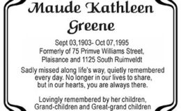 Maude Greene