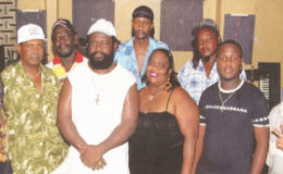 The Yoruba Singers with leader Eze Rockcliffe (fourth, left)