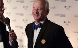Bill Murray arrives at the Kennedy Center for the Performing Arts for the 19th Annual Mark Twain Prize for American Humor presented to Bill Murray on Sunday, Oct. 23, 2016, in Washington. (Photo by Owen Sweeney/Invision/AP)