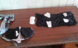 The undergarments with the cocaine (Police photo)