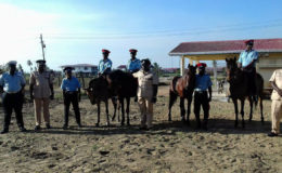 The Police Mounted Branch  at Mibicuri 