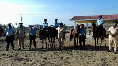 The Police Mounted Branch  at Mibicuri 