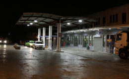 R Persaud Service Station in Mon Repos, East Coast Demerara. 