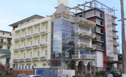 The SleepIn Hotel, part of which is still under construction (Photo by Keno George)
