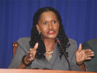 Labour Minister Jennifer Baptiste-Primus