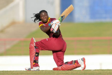 West Indies Women’s captain Stafanie Taylor … still to get a significant score in the series.  