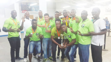 The Guyana men’s rugby sevens team returned home on Monday, from Trinidad, where they finished as the top Caribbean team at the Rugby Americas North (RAN) 7s Championships.  (Page 31)