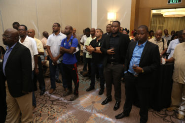 A section of the audience at last evening’s launch of the African Business Roundtable. 