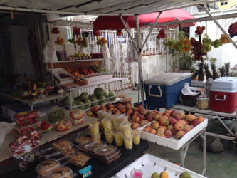 Global Fruit Mart located at Oronoque Street, Queenstown where the incident occurred