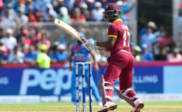 Evin Lewis has become the leading scorer in the current Tri-Nations Series. 