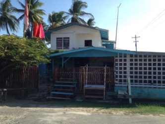 The house where the Singh family resides and where the robbery occurred. 