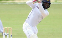 Left-handed opener Anthony Alleyne … stroked his third half-century of the season to move past 400 runs.