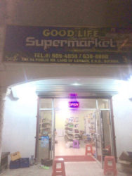 The Good Life Supermarket that was robbed on Saturday 