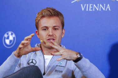 Mercedes’ Formula One World Champion Nico Rosberg of Germany speaks during a news conference as he announces his retirement in Vienna, Austria December 2, 2016. (REUTERS/Leonhard Foeger)