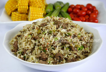 Ground Beef Dirty Rice  (Photo by Cynthia Nelson)