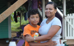 Differently-abled HEYS participant Nadeza Rodrigues and her son Triston 