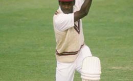 1988:  Carl Hooper of the West Indies batting during the tour game against Sussex at Hove. Mandatory Credit: Adrian Murrell/Allsport
