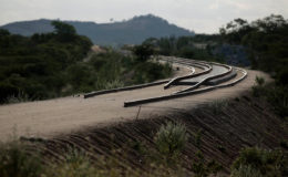 One of the rusting tracks (Reuters photo)
