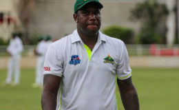 ROSEAU, Dominica, CMC – A two-wicket burst from Mervin Matthew allowed Windward Islands Volcanoes to defy the loss of a large chunk of playing time and make hay while the sun shone to put Barbados Pride on their heels in the WICB Regional 4-Day Tournament here yesterday.
Matthew has been the pick of the Volcanoes bowling so far, taking 3-32 from 11.2 overs, as the Pride reached 137 for six in their first innings on a rain-shortened second day of their fifth round match at Windsor Park in the Dominica capital.
Generating appreciable bounce and movement from the surface which spent lengthy periods under the covers due to the weather, the Dominica-born fast-medium bowler removed the overnight pair of West Indies batsman Roston Chase for 35 and Shai Hope for 43.
Barbados-born fast-medium bowler Kyle Mayers added the scalp of West Indies wicketkeeper/batsman Shane Dowrich for one, as the visitors lost three wickets for nine runs in the space of 34 deliveries.
This brought Kevin Stoute, the Pride captain, to the crease and he batted out the remainder of the day and was not out on three, along with Jonathan Carter, not out on 14, before the umpires offered them bad light with 4.4 overs left.
Earlier, rain restricted the two teams to just four deliveries in the morning session which started an hour and 45 minutes later than scheduled, as the Pride added just one run to their overnight 101 for three.
A succession of intermittent showers meant that the umpiring crew of Joel Wilson, Jonathan Blades and reserve Ericson Degallerie spent the next five hours conducting a handful of inspections of the conditions.
It also meant that the 15-member ground-staff, under the supervision of Richard “Pablo” Letang, worked above and beyond the call of duty either pulling covers or removing excess water from the tarpaulins or the outfield.
A late cessation of the showers and a burst of sunshine allowed the umpires usher a start time about 40 minutes before the scheduled close and this was enough time for Matthews and Mayers to do some damage.
Chase was caught at first slip driving loosely in Matthew’s first over, the fourth of the day, before Dowrich was caught low at second slip off Mayers five overs later, playing forward, and Hope was caught behind off Matthew in the following over, playing a similar shot.
The Volcanoes missed two chances to inflict further pain on the Pride, when Carter edged Peters and Matthew between wicketkeeper Sunil Ambris and first slip fielder, the veteran Devon Smith, four boundaries in successive overs just before the close.
Pride entered the match in third place in the standings on 43.2 points – eight points more than fifth-placed Volcanoes.
