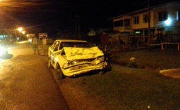 The car involved in the accident