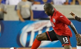 Trinidad and Tobago’s Cornell Glen scored his first international goal in seven years.