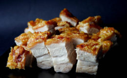 Cantonese-style Crispy Roast Pork
(Photo by Cynthia Nelson)

