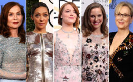 Best actress Oscar nominees for the 89th annual Academy Awards (L-R) Isabelle Huppert, Ruth Negga, Emma Stone, Natalie Portman,  and Meryl Streep are seen in a combination of file photos. REUTERS/Staff/File Photos 