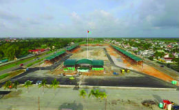 Overhead view of D'Urban Park project