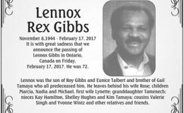 Lennox Rex Gibbs