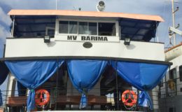 A section of the rehabilitated MV Barima (MPI photo)