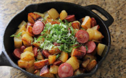 Sausage and Potatoes (Photo by Cynthia Nelson)