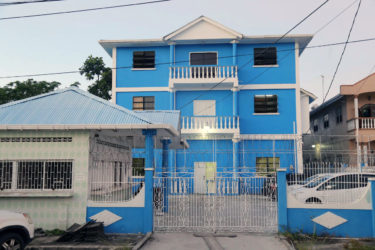 The Smart City Solutions headquarters at Albert and Crown streets, Queenstown. The building had been used as the elections headquarters for the APNU+AFC coalition in 2015. 