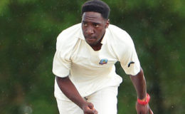 Man-of-the-Match Jeremiah Louis … finished with an eight-wicket match haul. 