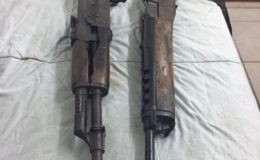 The two rifles