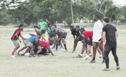 Flashback: National rugby team in training at the National Park