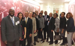 The Guyana delegation at the Washington meeting