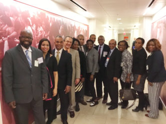 The Guyana delegation at the Washington meeting