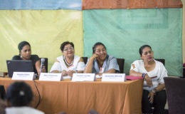 Panelists at the three-day symposium