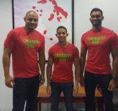 Christian McRae, Jamie McDonald and Dillon Mahadeo will be competing at the fourth annual Barbados Island Fit Games
