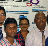 Team InnoSyS with CEO Richard Langford second from right