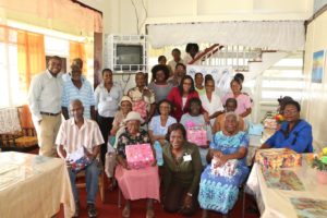 Marketing Manager of GNSC Renne Chester (standing at extreme left) along with GNSC staff and residents of Archer’s Home