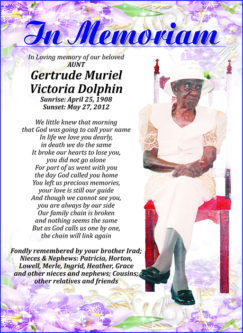 Gertrude Muriel Victoria Dolphin