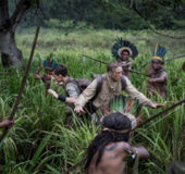 Charlie Hunnam and Tom Holland in The Lost City of Z (Photo by Aidan Monaghan - © 2016 LCOZ HOLDINGS, LLC)