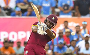 West Indies T20 opener Evin Lewis … expected to give the Caribbean side a strong start