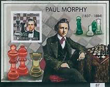 American Chess Prodigy Paul Morphy On Stock Photo 90907364