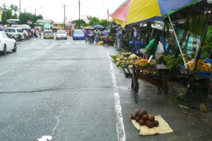 The market along the roadside
