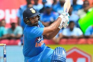 Opener Rohit Sharma … rested for the Caribbean 