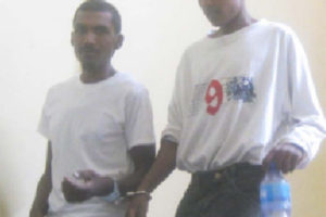 Ramnarine Jagmohan (left) and Neshan Jagmohan