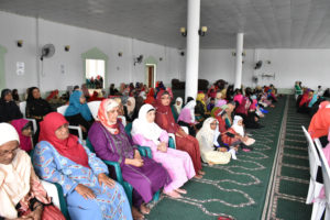 The end of the fasting month of Ramadan being observed by Muslims yesterday at the Queenstown Masjid. (DPI/GINA photo)