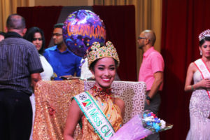 Miss Guyana World 2017: Vena Mookram emerged the winner of the Miss Guyana World 2017 Pageant which was held last night at the Marriott Hotel. Mookram bested nine other beauties to gain the crown. 